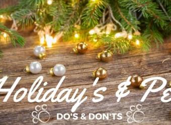 Holidays &amp; Your Pets: Dos &amp; Don&#039;ts